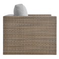 thumbnail image 5 of Modway Convene 4-Piece Outdoor Patio Furniture Set in Cappuccino Gray, 5 of 10
