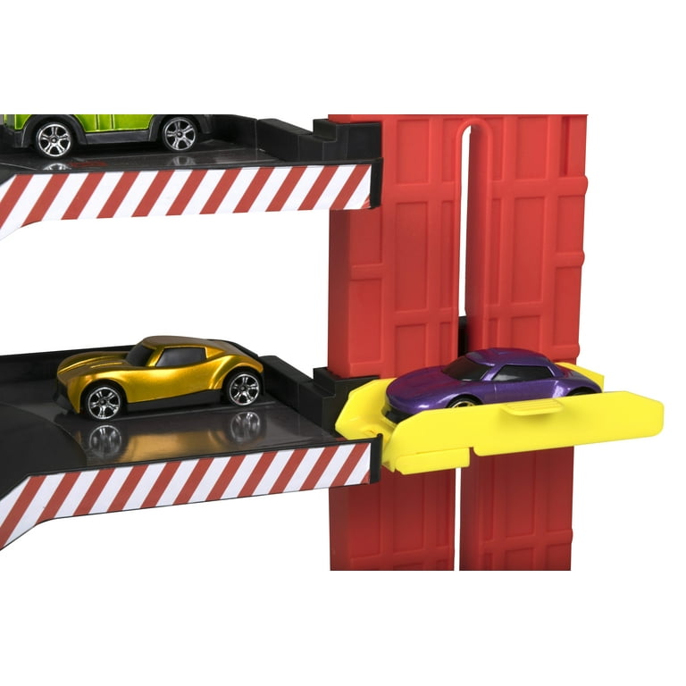 Speedsterz City Park & Drive Garage Play Set - Includes 5