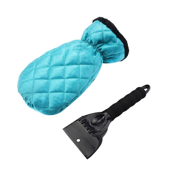 2020 Car Ice Scraper gloves Windshield Snow Scraper Remover Lined Glove Ice Scraper Tool for Outdoor Winter Gloves