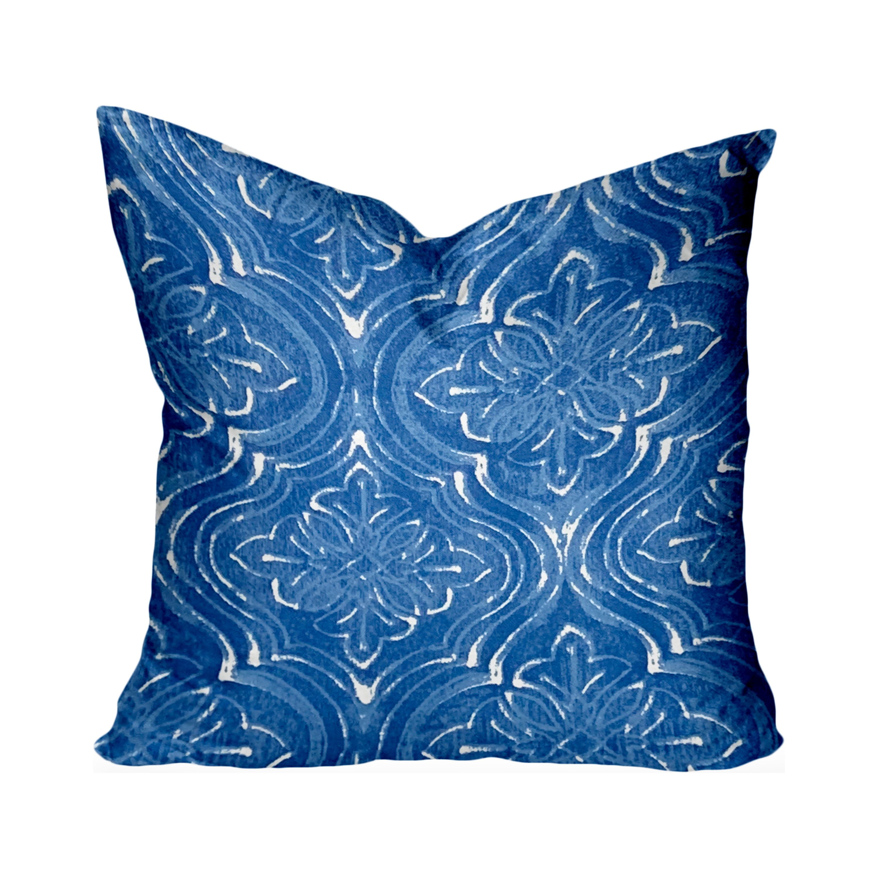 MMTX Indoor/Outdoor Soft Royal Pillow, Envelope Cover with Insert