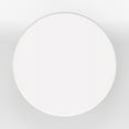 thumbnail image 5 of 5-PC - 42" Round Double Drop-Leaf Dining Table + Slat Back Dining Chairs Dining Set in White, 5 of 10
