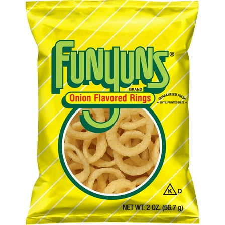 Funyuns Onion Flavored Rings Regular, 2oz Bag