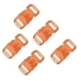 thumbnail image 2 of Paracord Planet 1/2-Inch Clear Curved Side Release Buckles – Various Colors and Pack Sizes – Handmade Crafting Projects, 2 of 3
