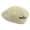 Khaki, variant on Drink Embroidered Big Size Men's Linen Ivy Cap - Khaki 2XL-3XL