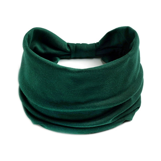 Banda elástica ancha deportiva para el cabello ZJT250126244 | Diadema de yoga de color puro, antitranspirante y absorbente del sudor | Diadema elástica de 14 x 24 cm para fitness, correr, gim