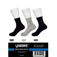 thumbnail image 2 of Men's Sizes 10-13(Shoe Size 6-12), 12-14(Shoe Size 13-15), Comfort Dress Socks. *Assorted 3 Colors. 9 Pairs Pack*, 2 of 3