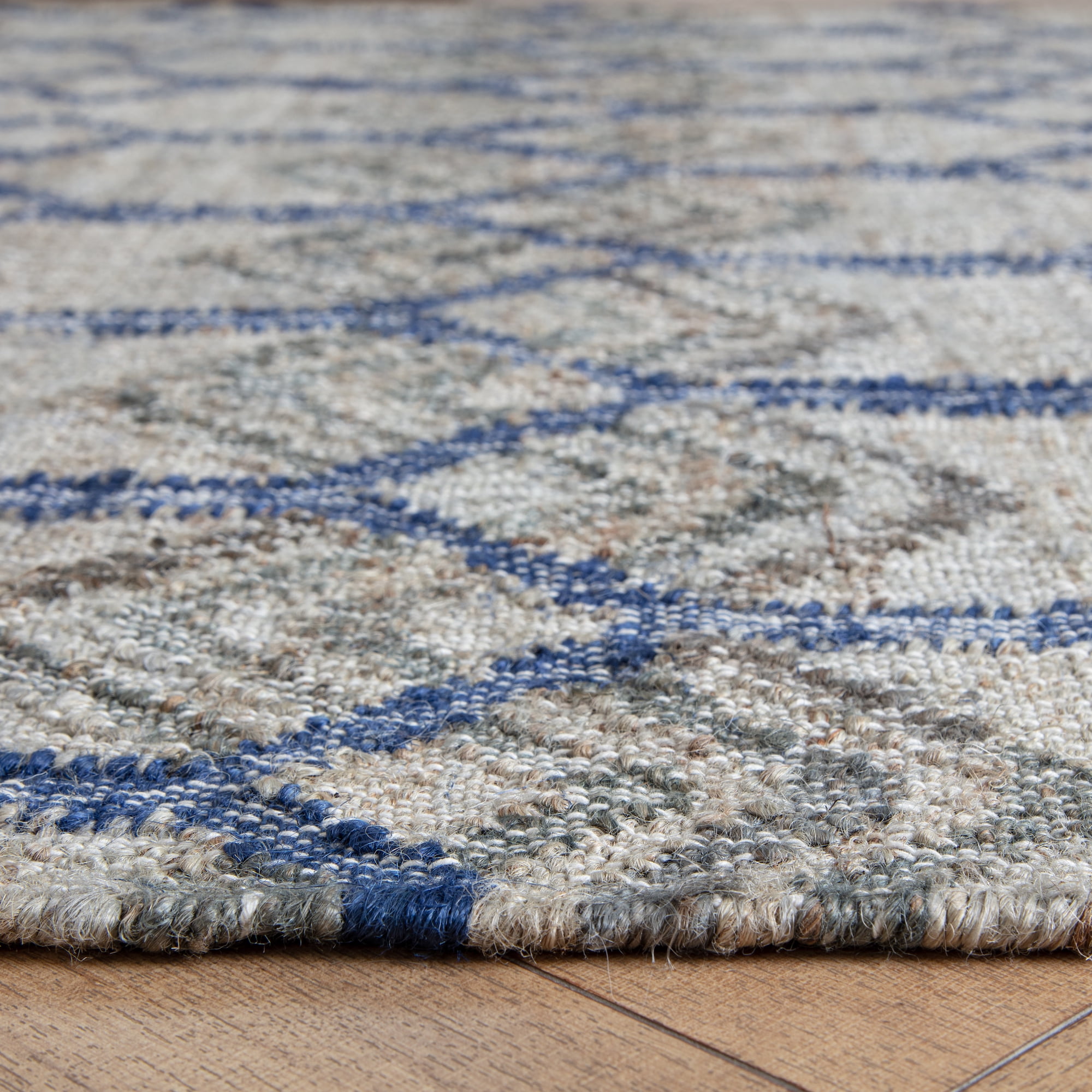 Anji Mountain Bohemian Hand-Made Area Rug, 48 in x 72 in
