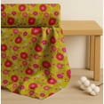 thumbnail image 4 of Soimoi Cotton Poplin Fabric Leaves & Floral Artistic Print Fabric by The Yard 56 Inch Wide, 4 of 7