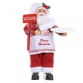 thumbnail image 1 of 12" Inch Standing Santa Claus Christmas Figurine Figure Decoration, 1 of 1