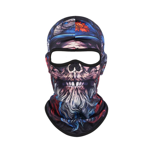 Secado Rápido, Absorbente Del Sudor, Transpirable E Interesante, Con Diseño De Anciano Barbudo, Para Hombres Y Mujeres, Para Deportes Al Aire Libre, Ciclismo, Capucha, Bufanda Para El Cuello, Protec