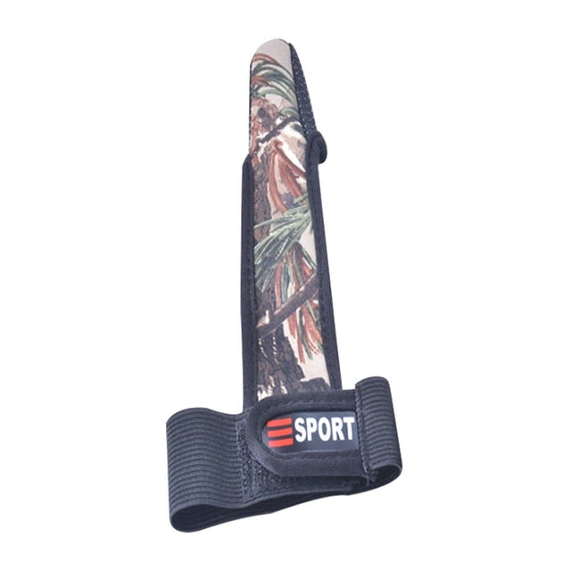 Gant Protecteur de Doigts pour Pêche Cyclisme Randonnée, Matériau SBR, Sangle Réglable, Paume Antidérapante, Design Main Droite, Prévient les Coupures et l'Abrasion, Léger