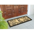 thumbnail image 3 of A1HC First Impression Uriel Bleached Coir Engineered Anti-shred Monogrammed Doormat (30" x 60"), 3 of 8