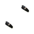 thumbnail image 3 of Sidaley Soportes para gafas, Clip para gafas de sol, rotación de 360 ​​grados, colgador para pulido de espejo, soporte para gafas, Negro Carbón 2piezas, 3 of 6