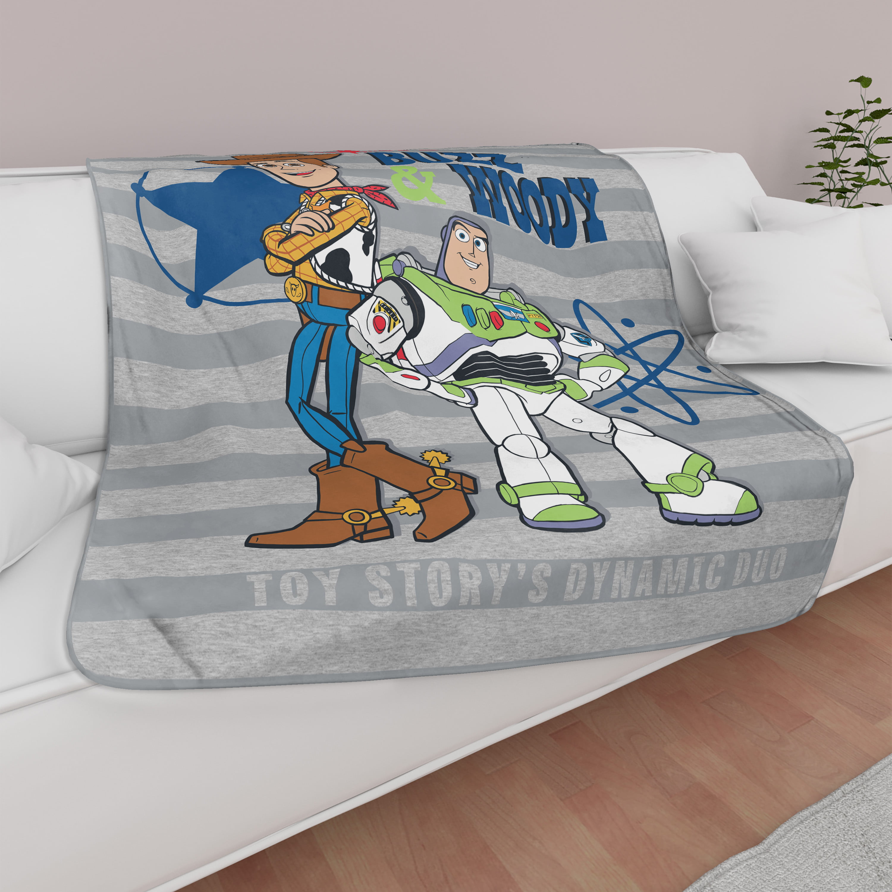 Toy Story Cool Sofa Bed Soft Throw Fleece Blanket 