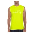 thumbnail image 1 of Mens Heartbeat Horses Ultra Cotton Sleeveless T-Shirt, 1 of 5