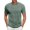 03#Mint Green, variant on Mens Breathable Cool T-Shirts Short Sleeve Crew Neck Soft Fitted Elastic Tees Fresh Classic Tshirts Daily Wear Camel 2XL