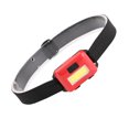 thumbnail image 1 of Advancent Linterna de cabeza Mini Ligero Funciona con batería Accesorios de senderismo Suministros de campamento Linterna LED COB Mini faros Type9 NO9, 1 of 6
