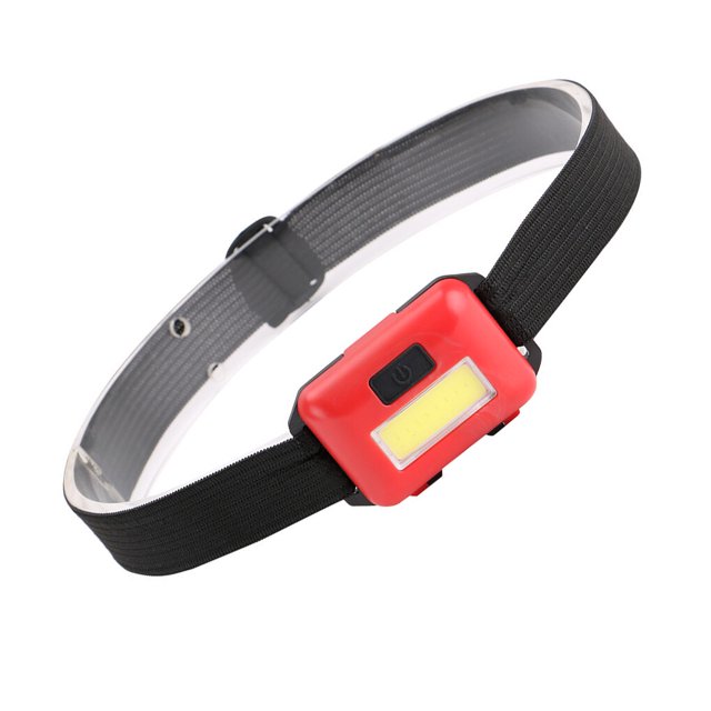 Advancent Linterna de cabeza Mini Ligero Funciona con batería Accesorios de senderismo Suministros de campamento Linterna LED COB Mini faros Type9 NO9