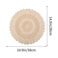 thumbnail image 4 of Sentmoon jusqu'à 60 % de Réduction sur les Cadeaux Napperons Antidérapants Résistants à la Chaleur en PVC Design Cercle Creux Style Occidental pour Protection de Cuisine Ou Salle à Manger Meilleures Offres Économiques, 4 of 7