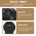 thumbnail image 3 of Omeite 60 Minutes Home Mechanical Timer Black, 3 of 7