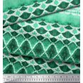 thumbnail image 3 of Soimoi Green Cotton Duck Fabric Tribal Tie-Dye Printed Craft Fabric by the Yard 44 Inch Wide, 3 of 3