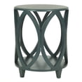 thumbnail image 1 of Safavieh Table d'Appoint en Bois de Pin Janika Couleur Bleu Sarcelle Foncé, 1 of 5