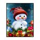 thumbnail image 1 of Bordado completo muñeco de nieve 3 hilos 11CT impreso punto de cruz algodón DIY Kit Decoración Likrtyny decoración de arte, 1 of 9