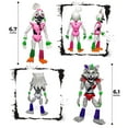 thumbnail image 5 of Toysvill 8 piezas inspiradas en el juego Five Night At Freddys Toys | Noche personalizada definitiva | Figura de acción de Fnaf [Marchitada Bonnie Orville Mangle Gator Happy Frog Roxanne Wolf Chica y, 5 of 5