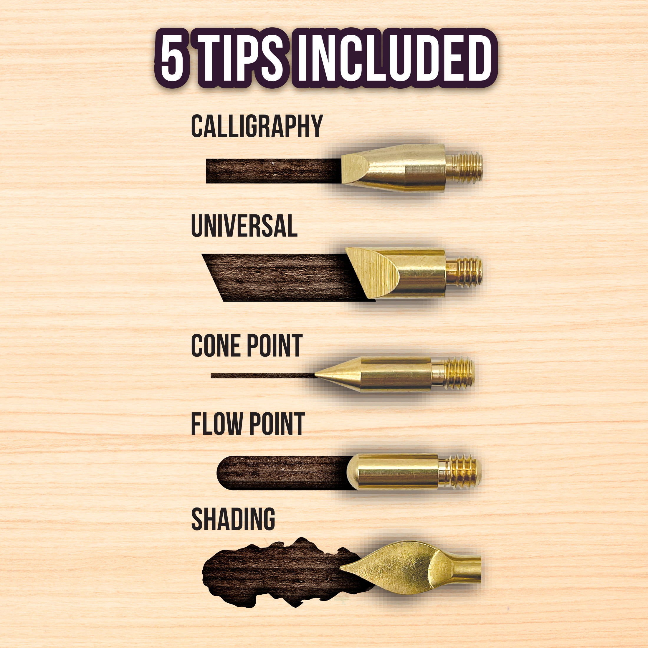 ArtSkills Deluxe Wood Burning Kit for Beginners with Adjustable Temperature Wood Burning Tool & Tips, Adult Crafts