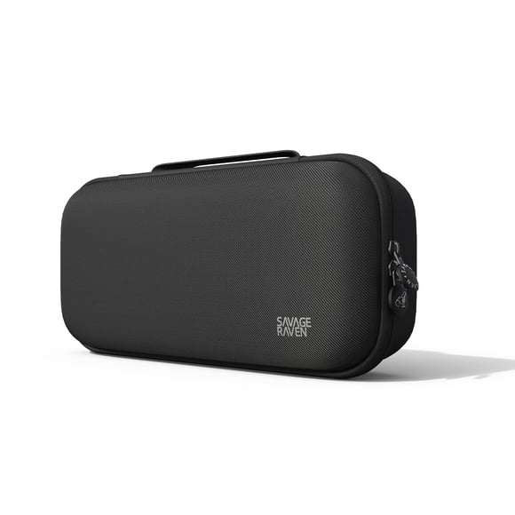 SAVAGE RAVEN by Skull & Co. Maxcarry Case for Nintendo Switch 2: Portable Hard Shell Protective Travel Carrying Case With Huge Storage, NeoGrip, Grip
