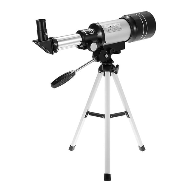 Telescopio 15X-150X 70mm Telescopio monocular astronómico refractor de gran apertura con ocular de trípode Filtro de luna para observación de aves de observación de estrellas Maboto Telescopio