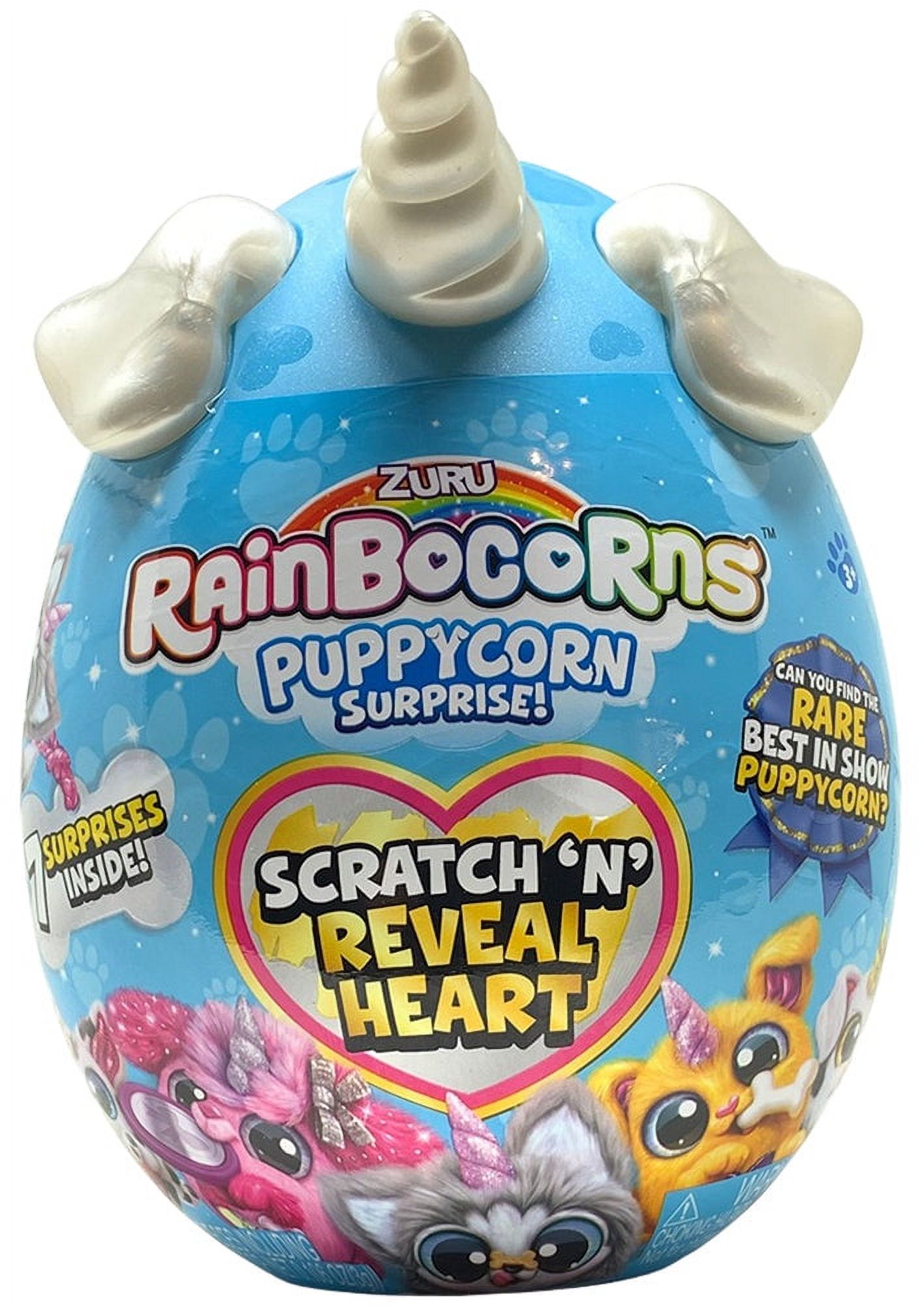 Rainbocorns Sparkle Heart Surprise Series 3 Puppycorns - random or select individual (mini rainbocorn) - image 2 of 4