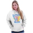 thumbnail image 3 of Retro Popeye Olives Love Wins Hoodie Sweatshirt Women Brisco Brands M, 3 of 4