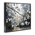 thumbnail image 2 of Stupell Industries Traditional Blue Fall Branch Leaves Black Framed Giclee Art, 14 x 11, by Franklyn Gregory, 2 of 8