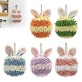 thumbnail image 2 of Cartoon Hand Towel Kangle Hanging Type Thickened Water Absorbing Hand Hangable Hand Towel, 2 of 9