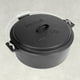 Photo 1 of Bayou Classic Seasoned Cast Iron 10 Quart Chicken Fryer Dutch Oven Pot with Lid