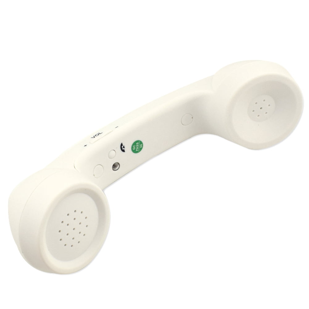 Wireless Bluetooth Retro Receiver Anti Radiation Telephone Handset External Microphone