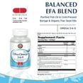 thumbnail image 2 of KAL Ultra Omega 3-6-9 1200mg | Fish Oil w/ Cold Pressed Flaxseed & Borage Oil | Skin, Hair, Heart, Memory | 50 Softgels, 2 of 5