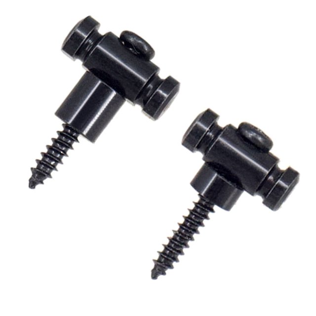 2 Pcs Arbres de Cordes à Rouleau pour Guitare avec Vis pour Pièces de Guitares Électriques