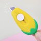 thumbnail image 1 of Mini Cuchillo Utilitario para Arte | Corta Cajas en Forma de Maíz | Abridor de Empaque Amarillo Adorable | Hoja Retráctil | Llavero | Cortador de Cartón de Precisión Seguro de Plástico | 1 Pieza, 1 of 6