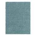 thumbnail image 5 of Unique Loom Solid Shag Collection Area Rug (9' x 12' Rectangle Light Slate Blue), 5 of 7