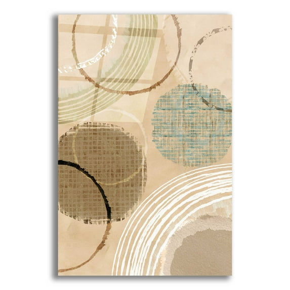 Epic Art 'Woven Baskets II' by Flora Kouta Acrylic Glass Wall Art, 12"x16"