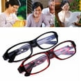 thumbnail image 5 of 3 Pairs Men and Women Retro Strength: 1.0~6.0x Magnetic Glasses Rectangle Magnetic Anti Eyestrain Reading Glasses Presbyopia Eyeglasses Frame Glasses Reading Glasses RED-550, 5 of 7