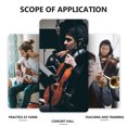 thumbnail image 4 of Support de Musique Noir 1Pcs 65x17.7 Po, 4 of 9