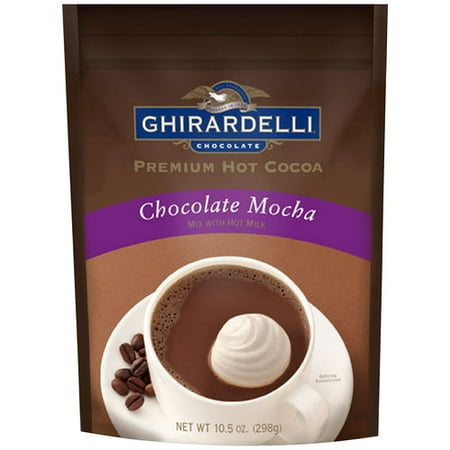 Ghirardelli Chocolate Mocha Premium Hot Cocoa, 10.5 oz - Walmart.com