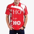 thumbnail image 1 of Fotbe Saying Ho Ho Ho Camiseta Polo de Golf para Hombre con Estampado – Camisa Deportiva Transpirable con Cuello Abotonado-3X-Large, 1 of 6