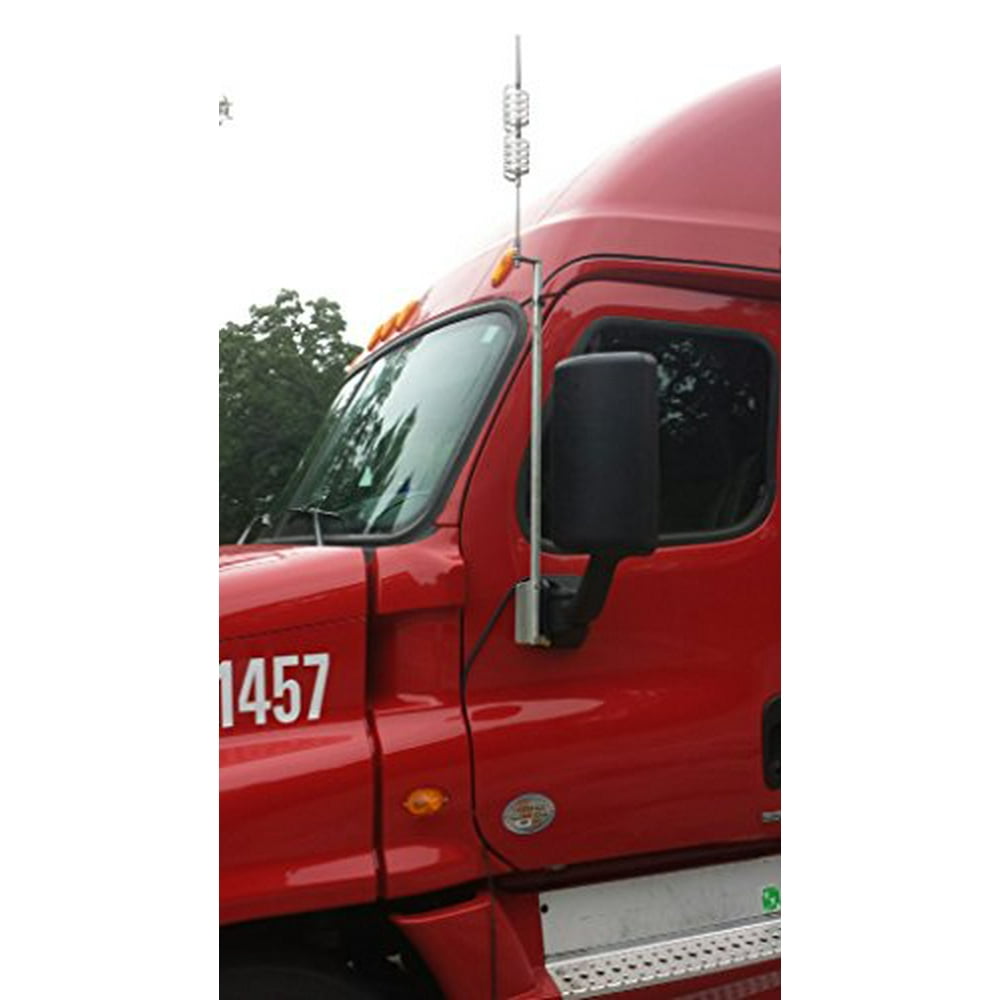 NEW FREIGHTLINER CASCADIA CB, HAM RADIO ANTENNA SUPER MOUNT 40 INCHES