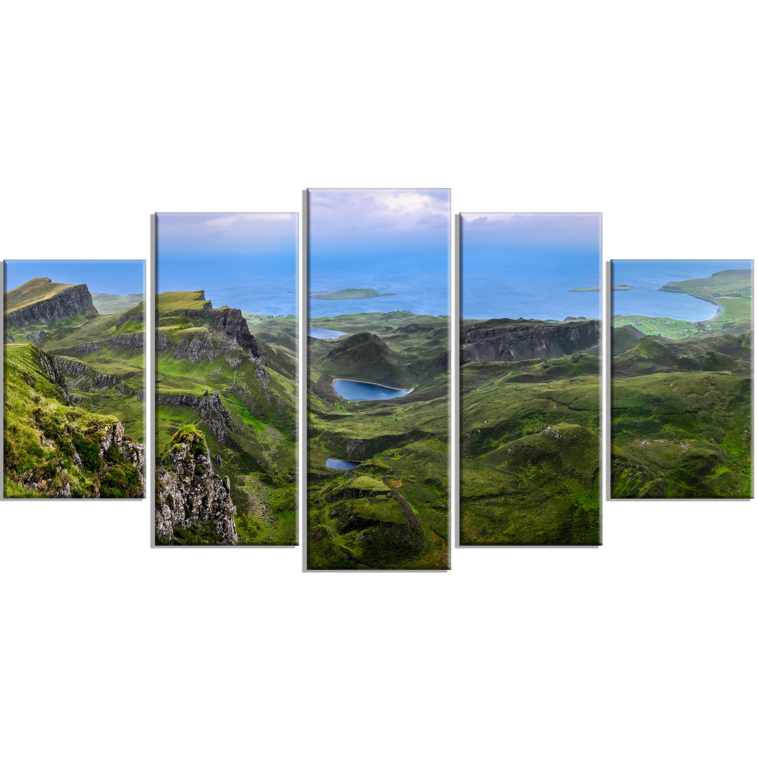 DESIGN ART Quiraing Skye Highland Scotland Landscape Large wall art