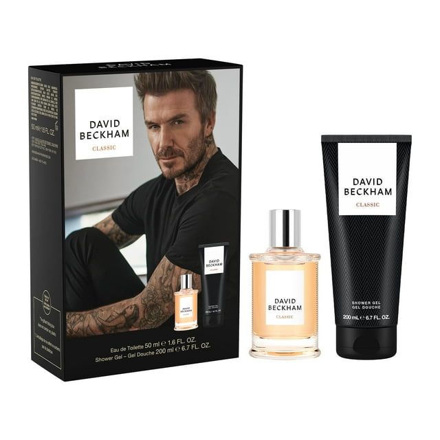 Fragancia para hombre David Beckham Classic EDT 50 ml y gel de ducha 200 ml