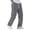 Gray, variant on Track Pants for Men Drawstring Side Stripe Trousers Quick Dry Solid Athletic Joggers with Pockets Casual Loose Streetwear Bottoms Lightweight Breathable Summer Pants 2026